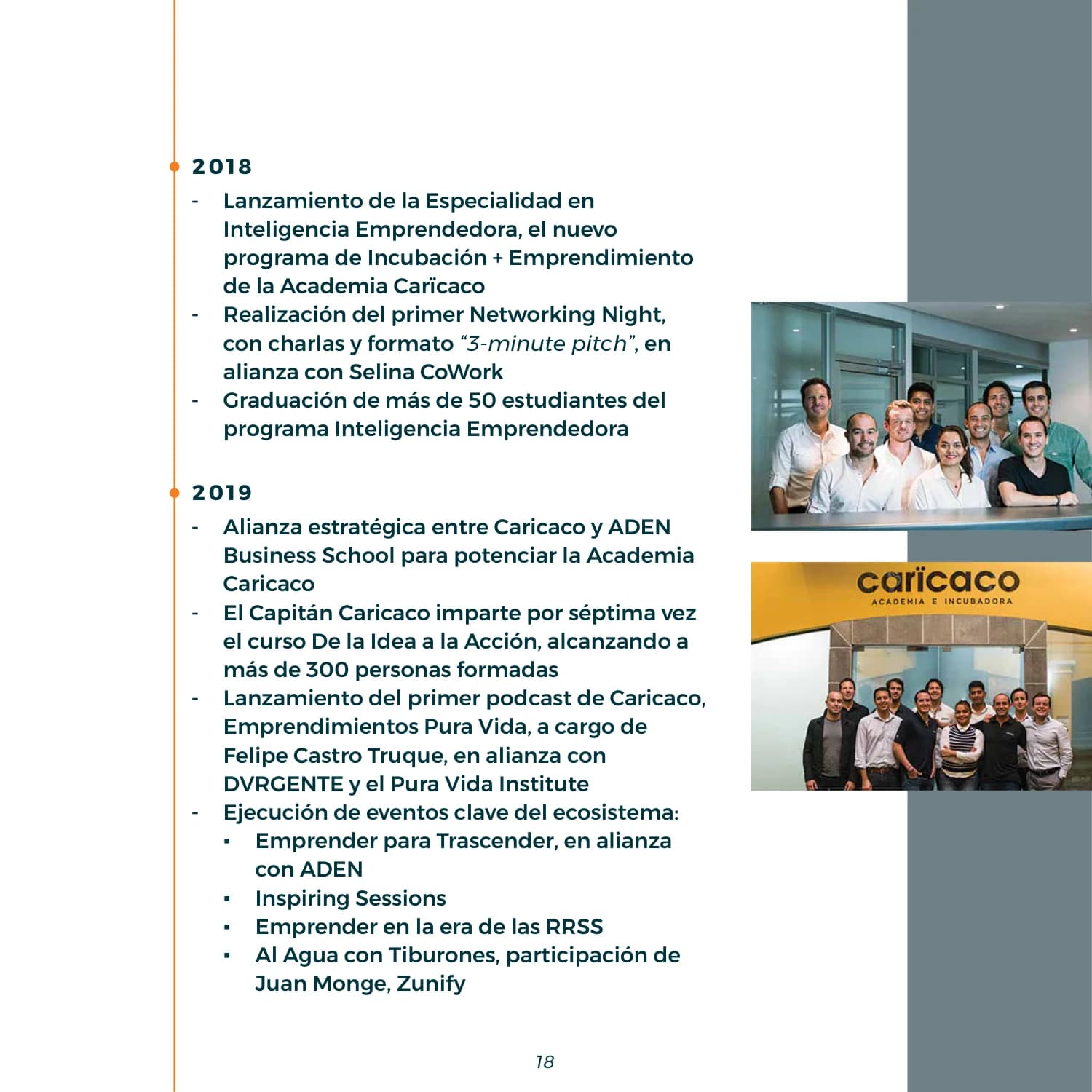 CAPITANES · Los hitos · página del PDF original 19